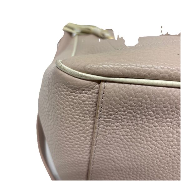 Kate Spade Michaela Chester Street Bag Blush Pebbled Leather Authentic - Picture 11 of 16
